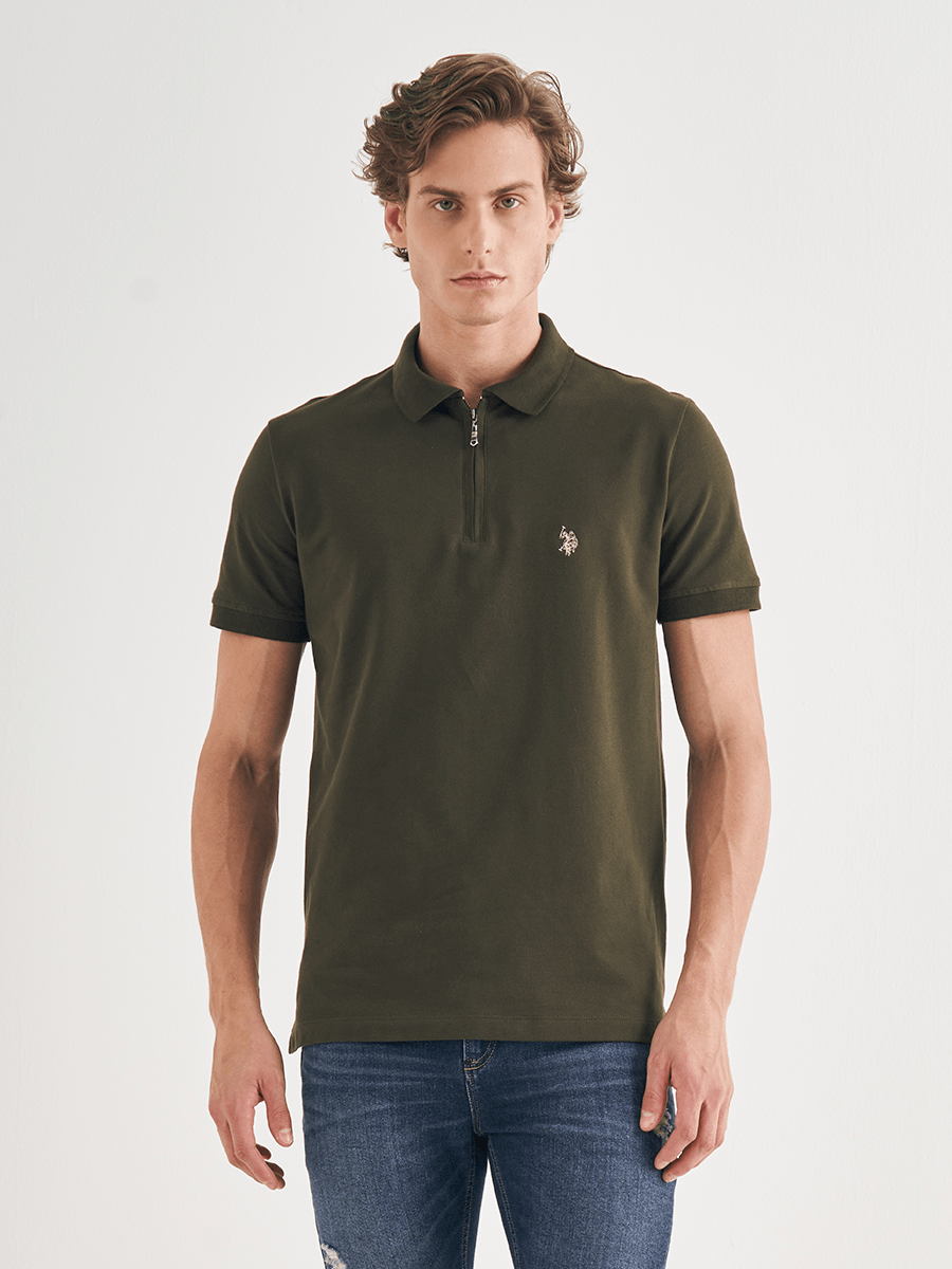 CAMISA POLO ZÍPER