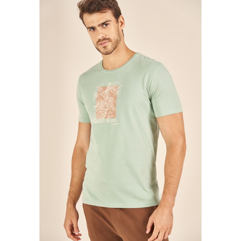 Camiseta-Acostamento-Resort-Verde-Estampa-Folhagens-