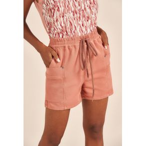 Short Feminino Sarja Mira Rosa Acostamento 90224020-4