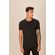 Camiseta-Masculina-Casual-Bordado-Lobo-Acostamento-Preto