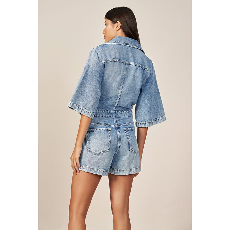 DENIM JUMPSUIT - Diverse City Style  Macacão jeans feminino, Roupas, Looks  moda