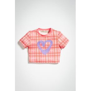 T-Shirt-Heart-Young-Menina-Acostamento-