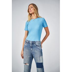 Blusa-Fashion-Feminina-Ribana-Acostamento Blusa-Fashion-Feminina-Ribana-Acostamento