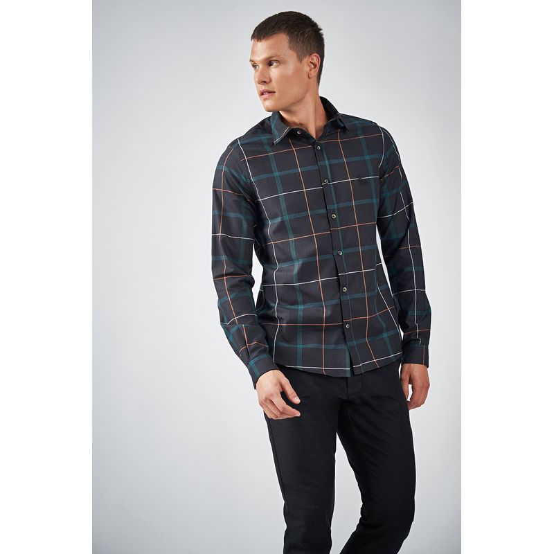 Camisa-Xadrez-Casual-Masculina-Acostamento
