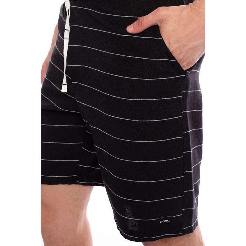 Bermuda-Listrada-Masculina-Vicinal-