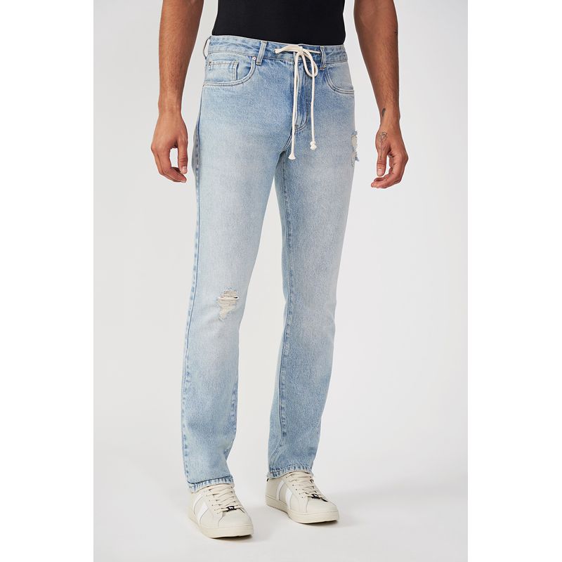 Calca-Jeans-Regular-Cordao-Masculina-Acostamento-