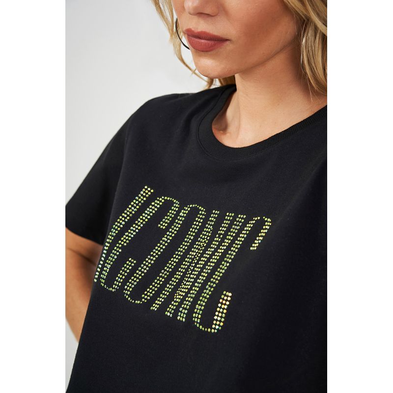 T-Shirt-Iconic-Strass-Feminina-Acostamento