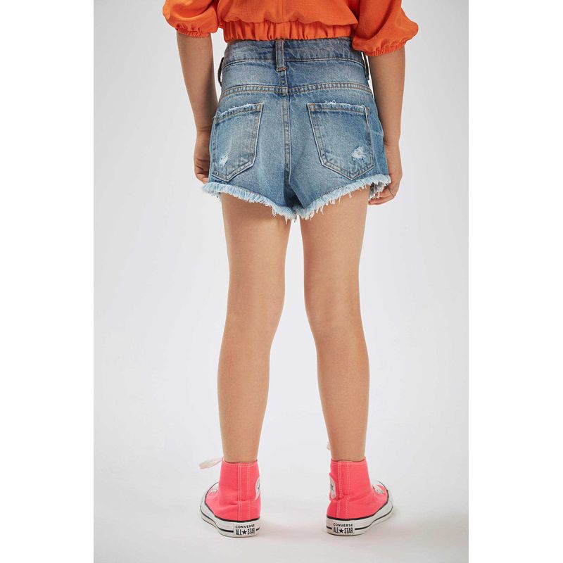 Short-Jeans-Destroyed-Young-Menina-Acostamento-