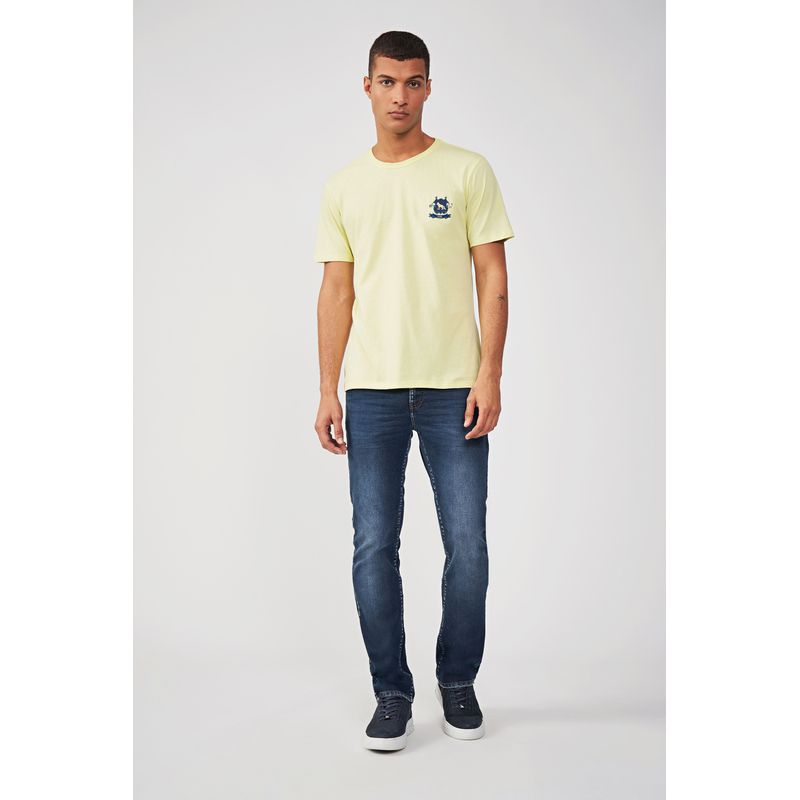 Camiseta-Casual-Masculina-Brasao-Bordado-Acostamento