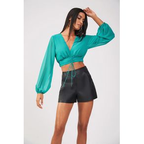 Blusa-Black-Com-Ajuste-Feminina-Acostamento Blusa-Black-Com-Ajuste-Feminina-Acostamento