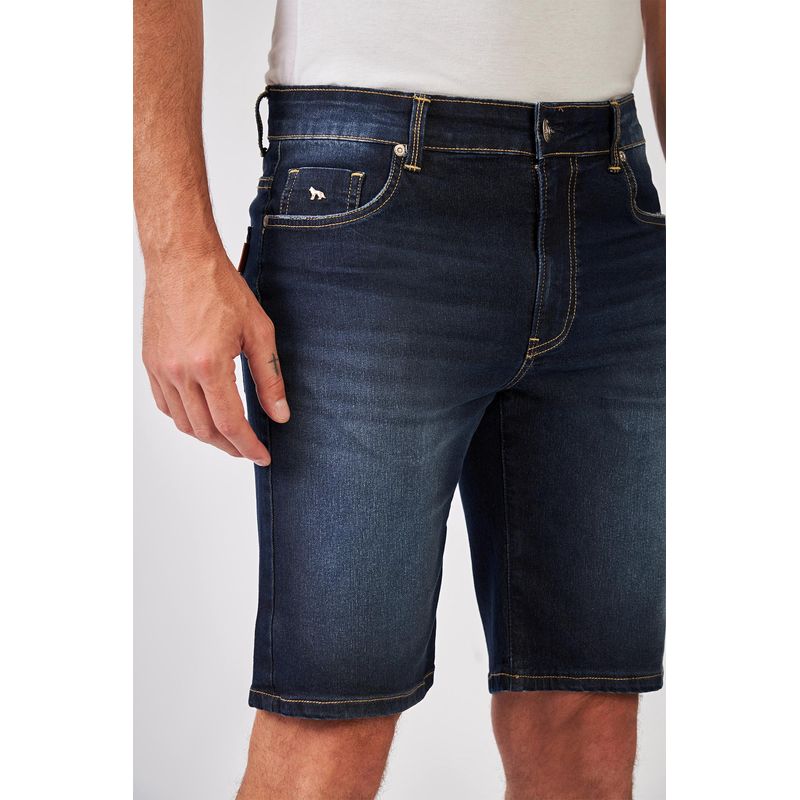 Bermuda-Jeans-Bolso-Desgaste-Masculina-Acostamento