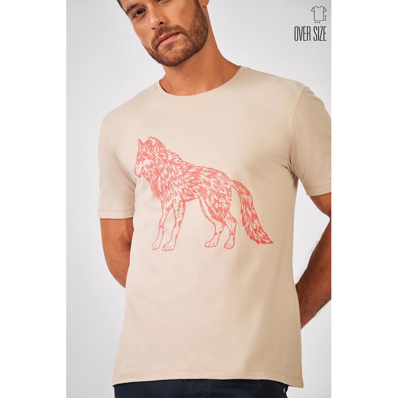Camiseta-Masculina-Wolf-Brave-Acostamento
