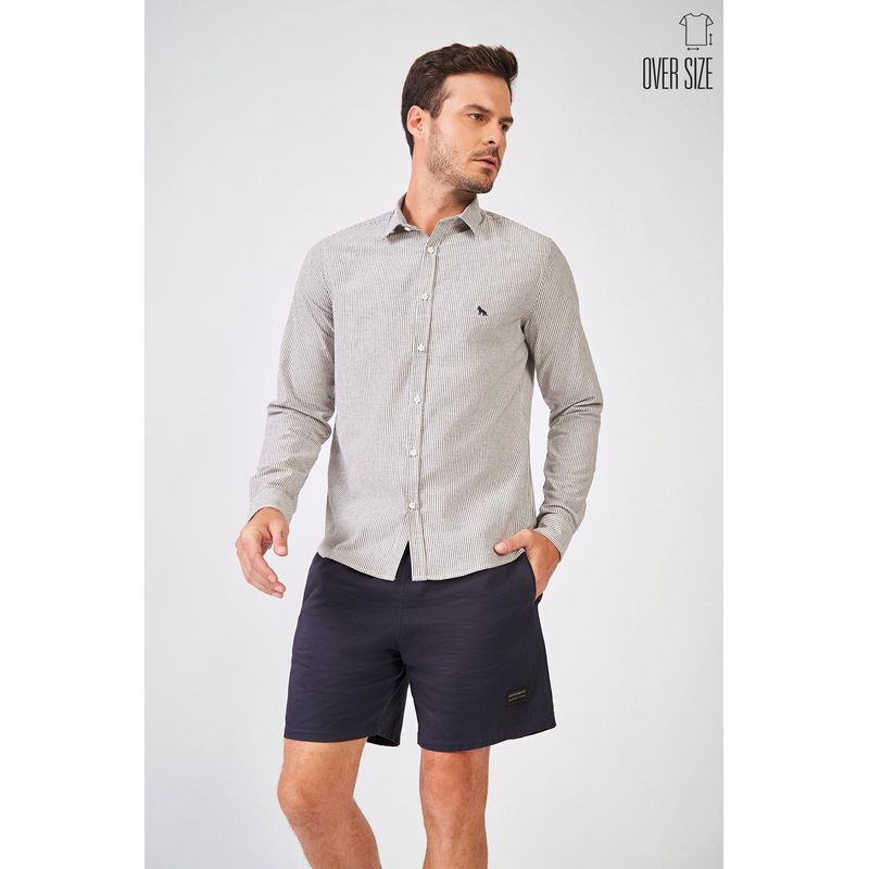 Camisa-Casual-Striped-Masculina-Oversize-Acostamento-