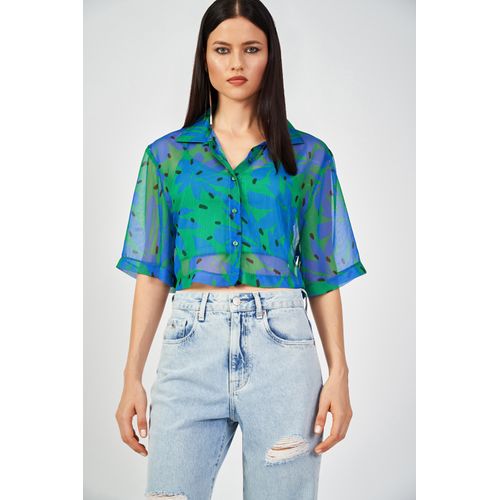 Camisa tropical sale feminina