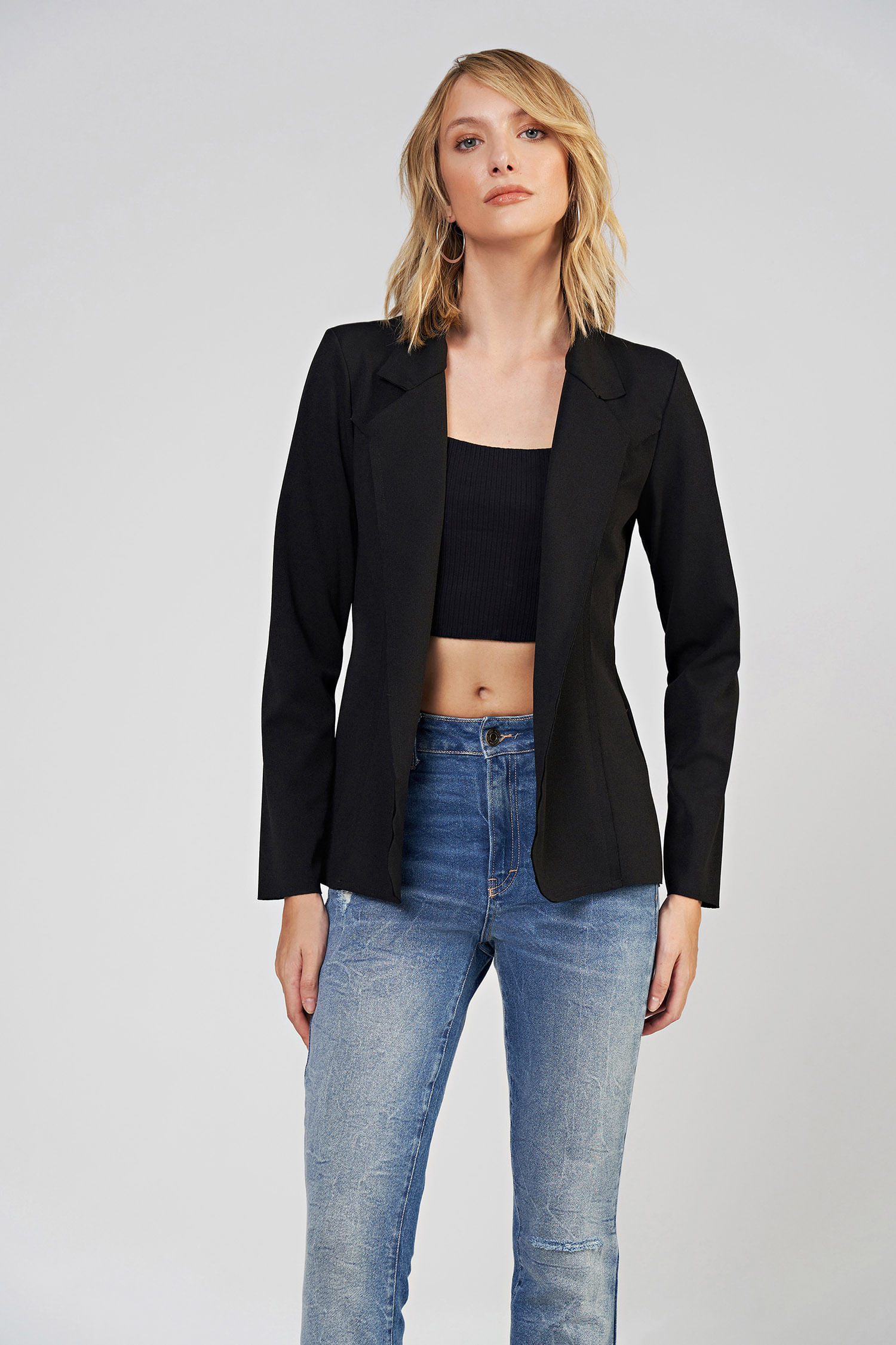 Blazer Basic Feminino Acostamento