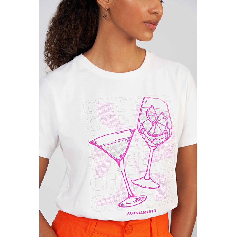 T-Shirt-Resort-Drink-Feminina-Acostamento-