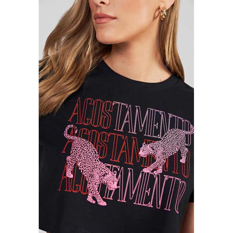 T-Shirt-Feminina-Animal-Acostamento-