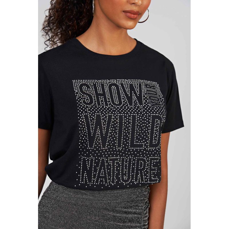 T-Shirt-Black-Nature-Glow-Feminina-Acostamento