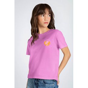 T-Shirt-Summertime-Young-Menina-Acostamento