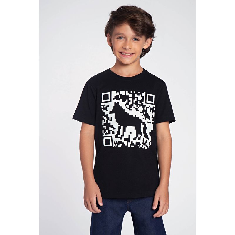 Camiseta-Code-Lobo-Menino-Acostamento-Kids
