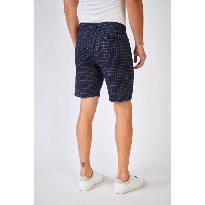Bermuda-Quadriculada-Casual-Masculina-Acostamento-