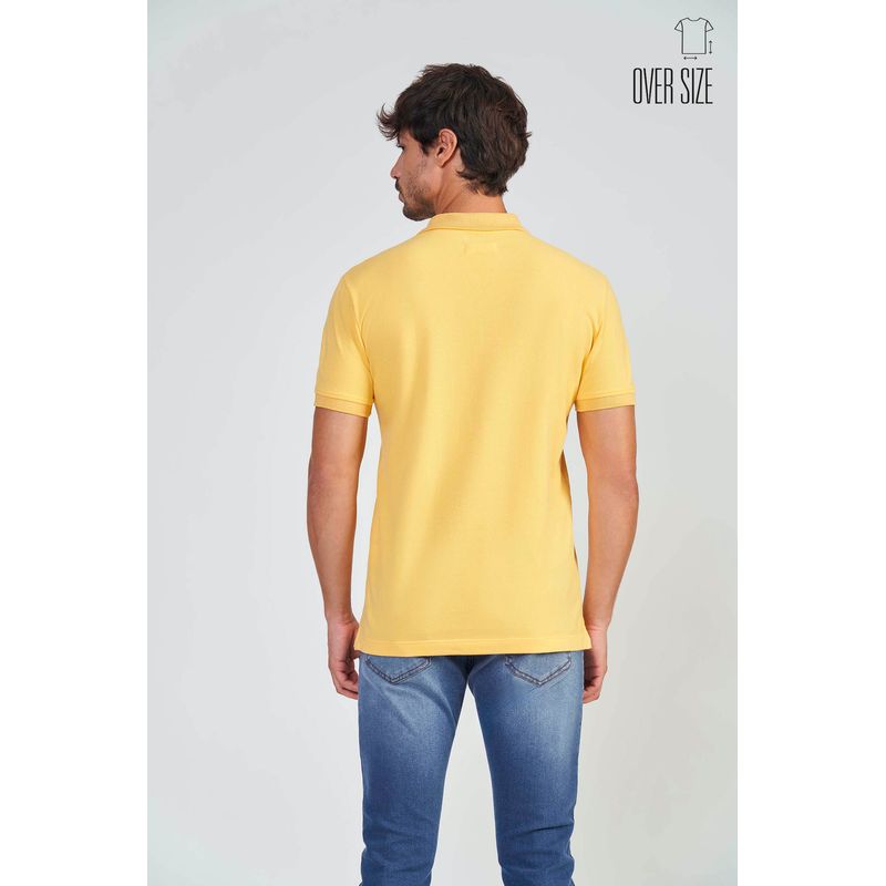 Polo-Celebration-Casual-Masculina-Oversize-Acostamento