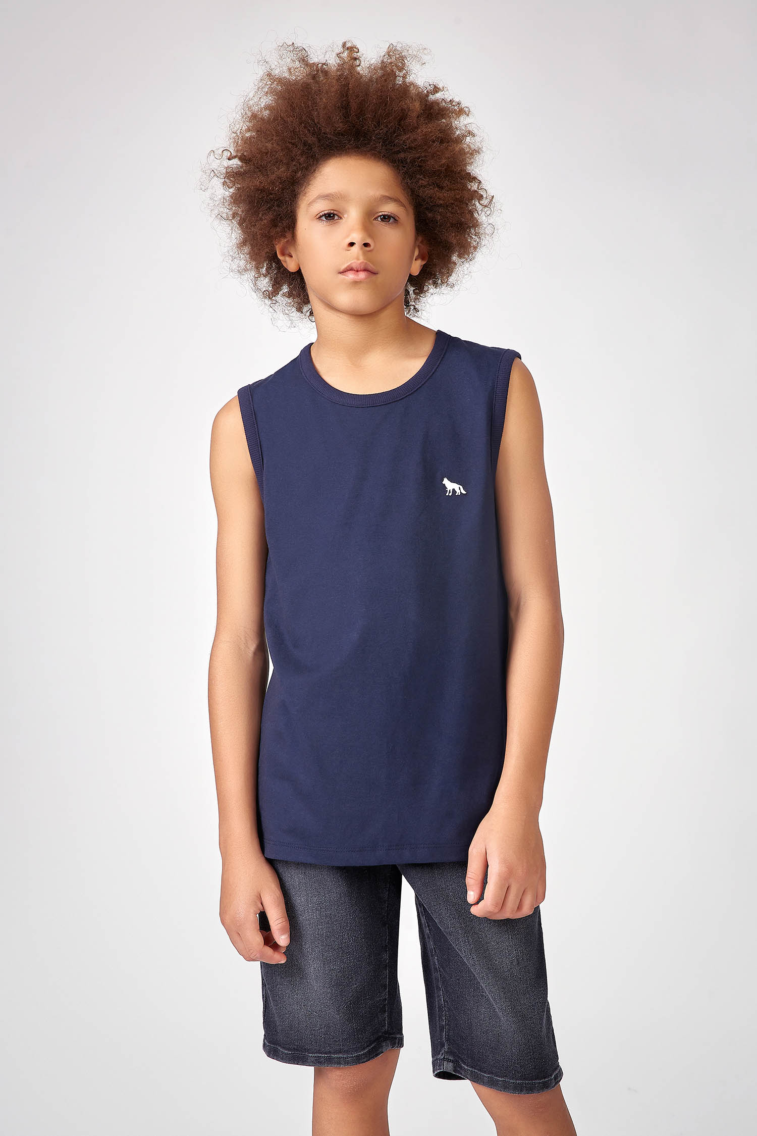 Regata Básica Cotton Young Menino Acostamento