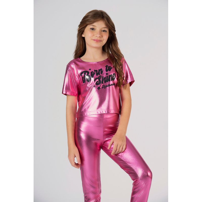 T-Shirt-Born-To-Shine-Menina-Acostamento-Kids-