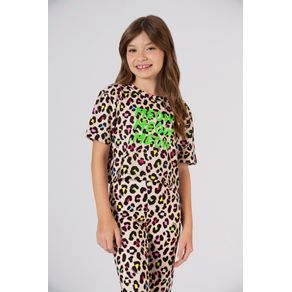 T-Shirt-Meow-Menina-Acostamento-Kids