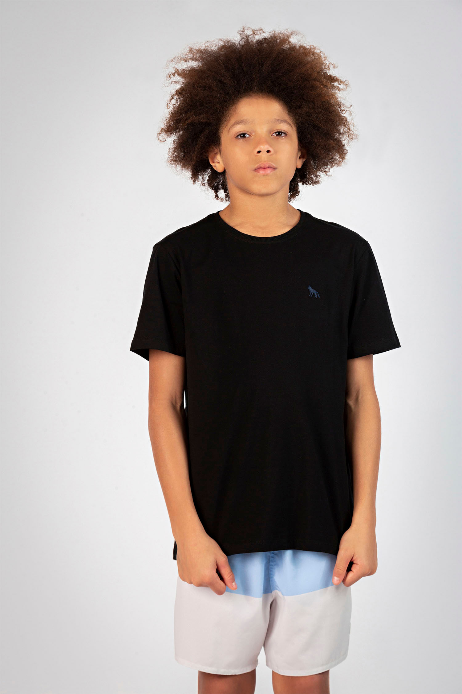 Camiseta New Basic Young Menino Acostamento