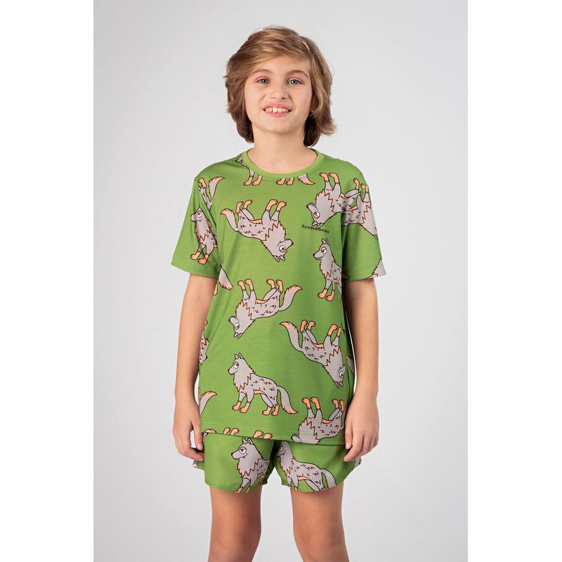 Camiseta-Multi-Lobos-Menino-Acostamento-Kids