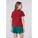 T-Shirt-Fashion-On-Young-Menina-Acostamento-