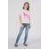 T-Shirt-Wolf-Frente-Young-Menina-Acostamento