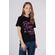 T-Shirt-In-Space-Young-Menina-Acostamento