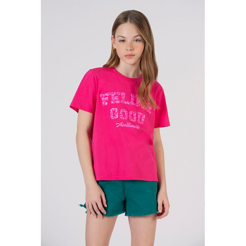 T-Shirt-Good-Young-Menina-Acostamento