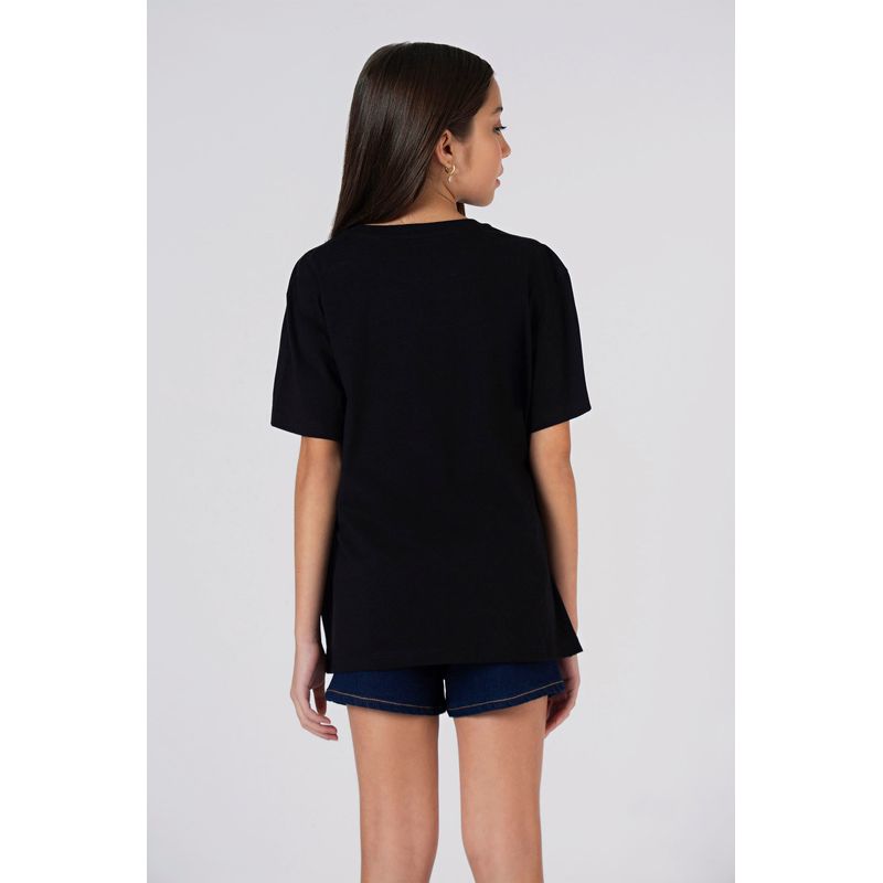 T-Shirt-Speeding-Young-Menina-Acostamento