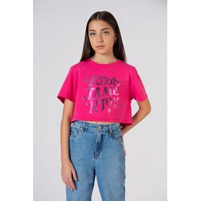 T-Shirt-Star-Young-Menina-Acostamento