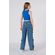 Regata-Cropped-Young-Menina-Acostamento