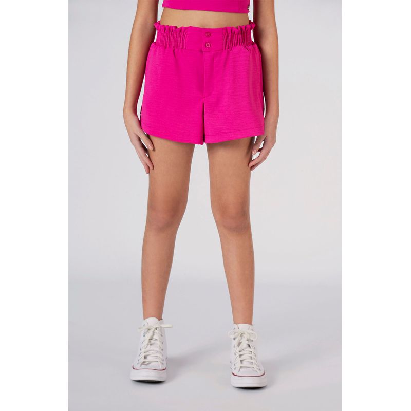 Short-Cos-Franzido-Young-Menina-Acostamento