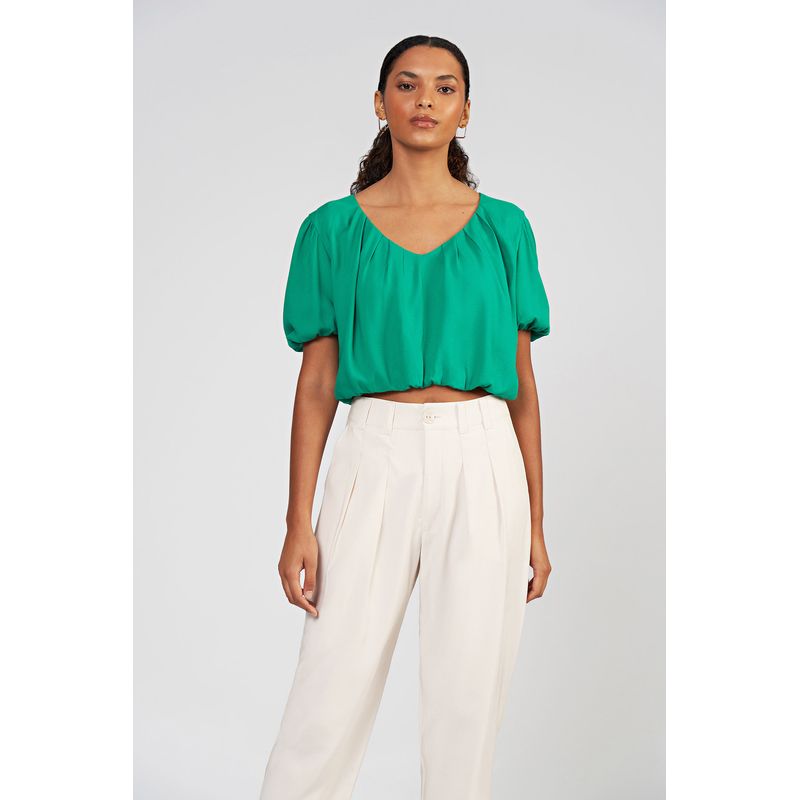 Blusa-Decote-Franzido-Feminina-Acostamento-