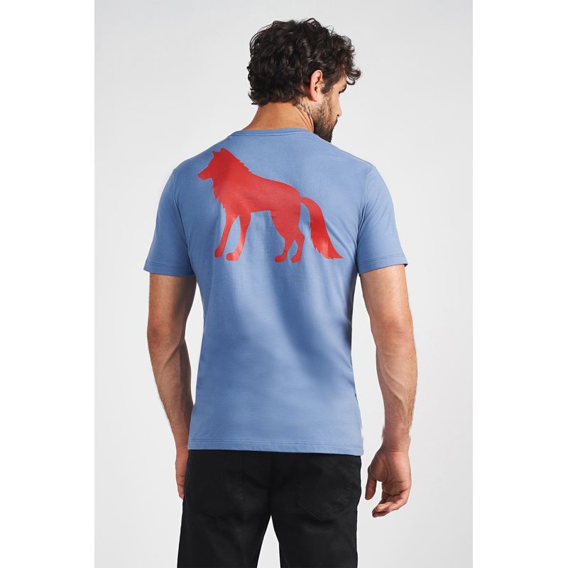 Camiseta-Casual-Lobo-Masculina-Acostamento