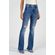 Calca-Jeans-Flare-Barra-Desfiada-Feminina-Acostamento