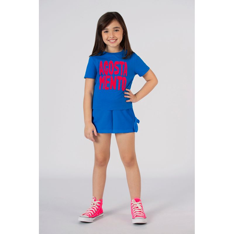 Conjunto-T-Shirt-e-Short-Letters-Menina-Acostamento-Kids