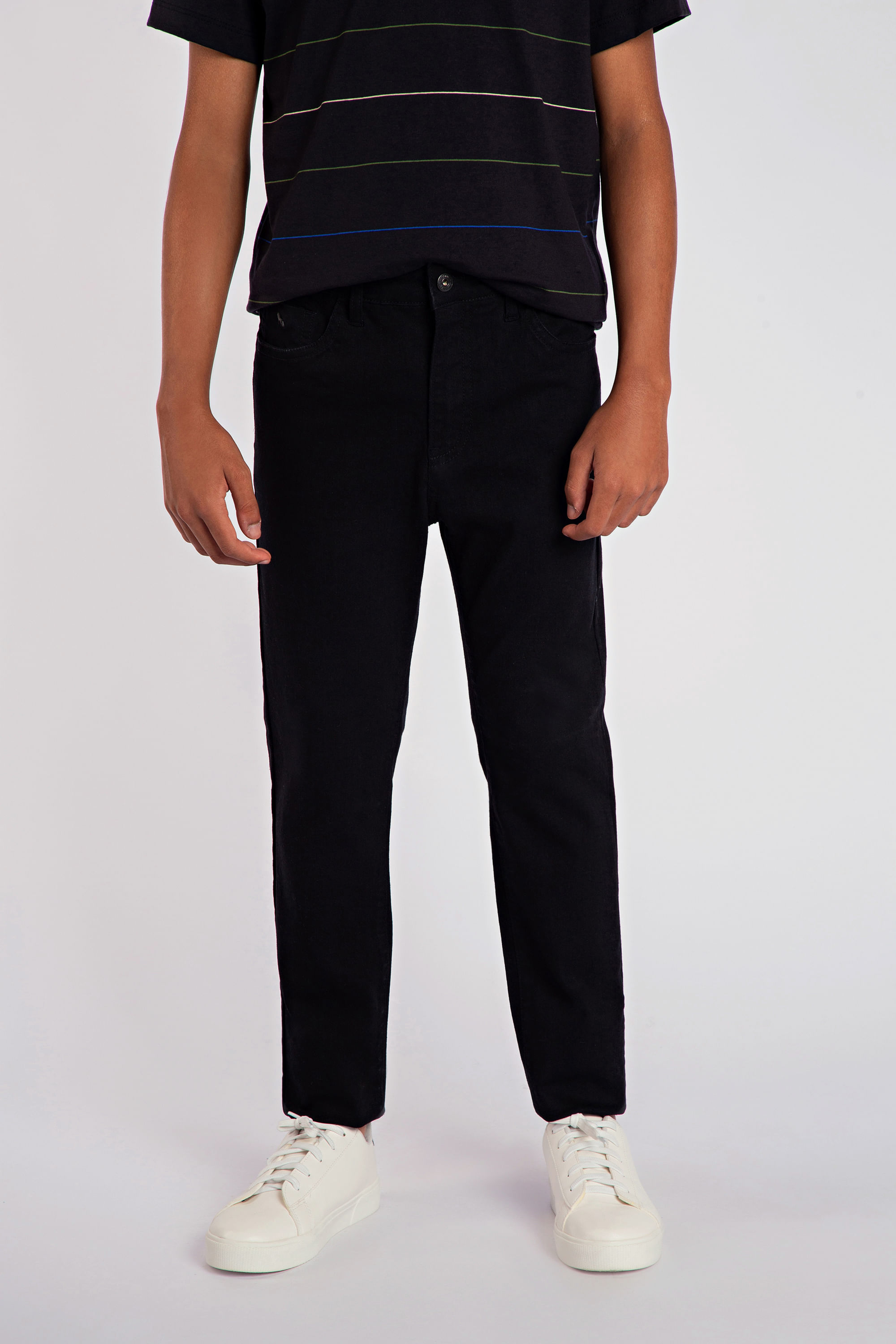 Calça Jeans Skinny Young Menino Acostamento
