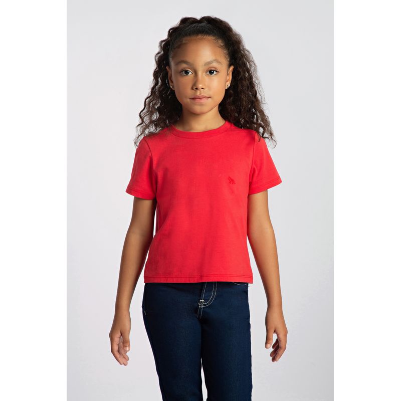 T-Shirt-Basica-Menina-Acostamento-Kids-