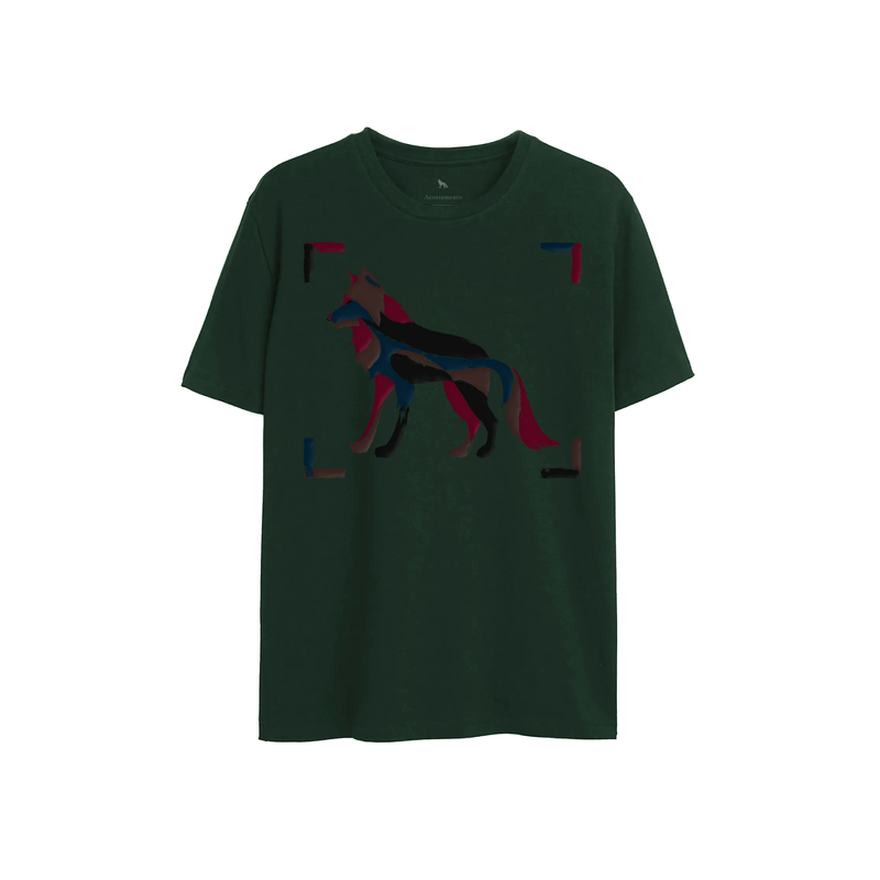 Camiseta-Pintura-Lobo-Masculina-Acostamento