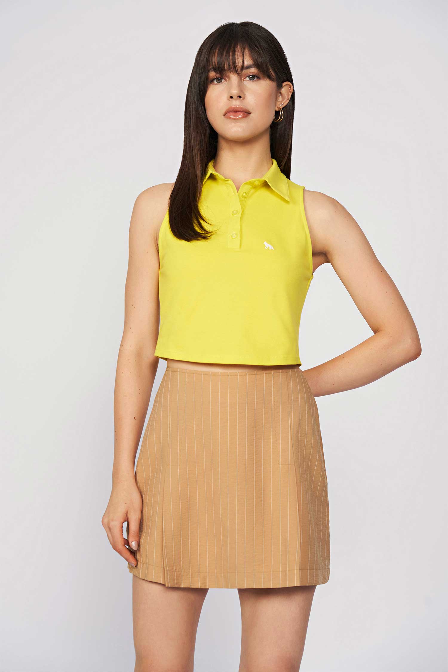 Polo Crop Feminino Acostamento