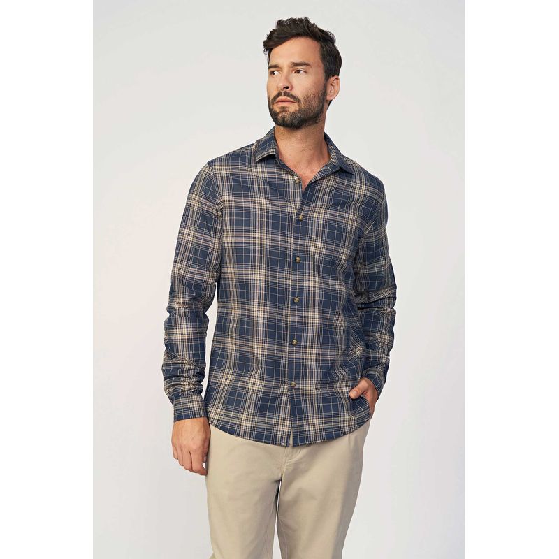 Camisa-Xadrez-Casual-Masculina-Acostamento
