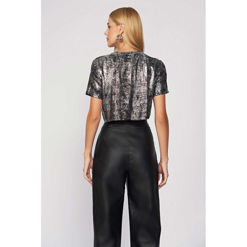 T-Shirt-Black-Metallic-Feminina-Acostamento