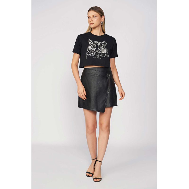 T-Shirt-Black-Fearless-Feminina-Acostamento-